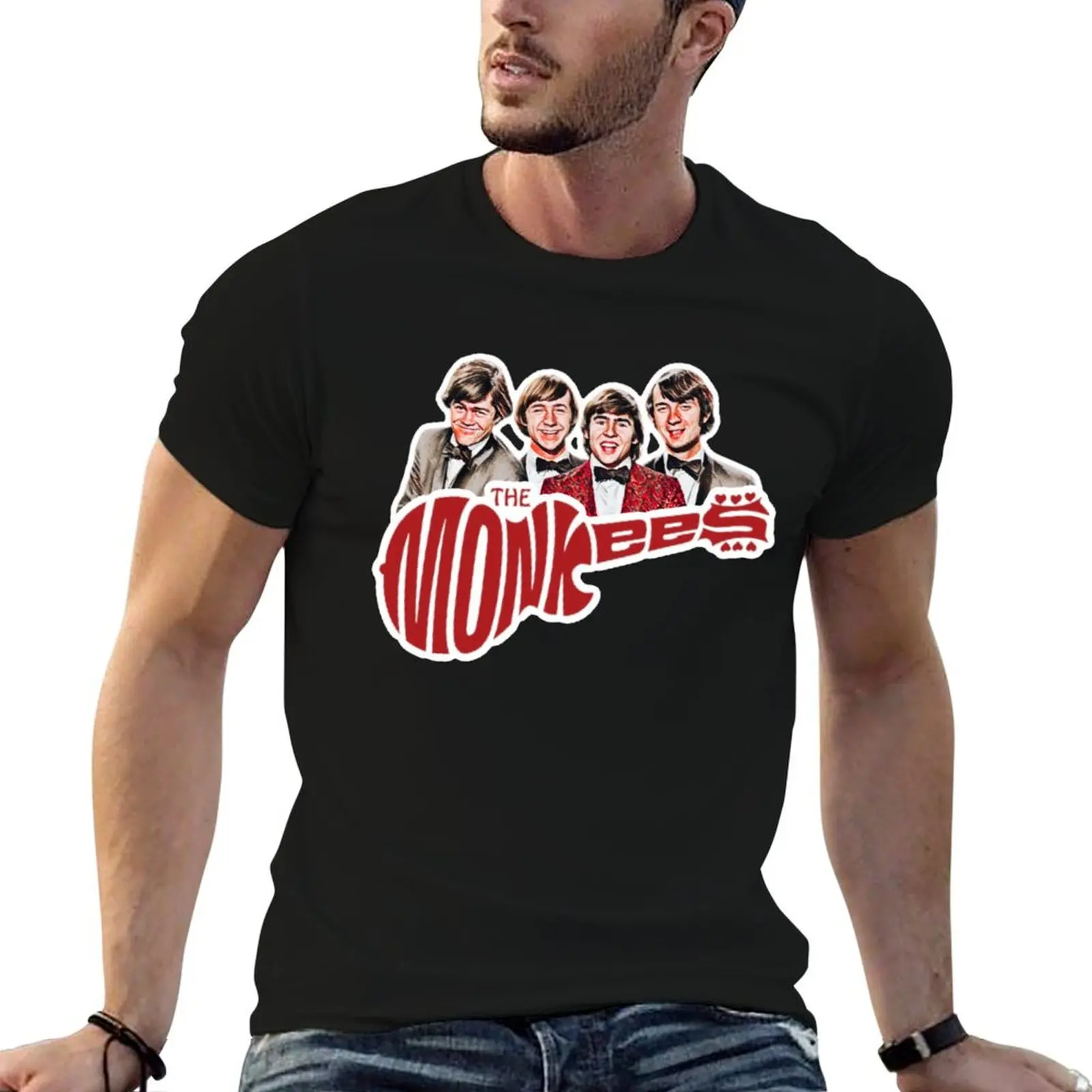 Monkees T-Shirt black cotton t-shirt plain for man package t shirts for man slim fit anime tshirt T-shirt
Monkees T-Shirt black cotton t-shirt plain for man package t shirts for man slim fit anime tshirt T-shirt