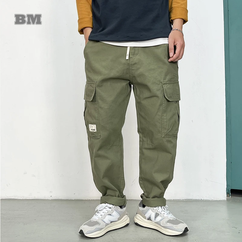 Japanese Streetwear Straight Pants For Men Clothing Harajuku Fashion Casual Cargo Pants Army Green Korean Vintage Trousers Male
Japanese Streetwear Straight Pants For Men Clothing Harajuku Fashion Casual Cargo Pants Army Green Korean Vintage Trousers Male