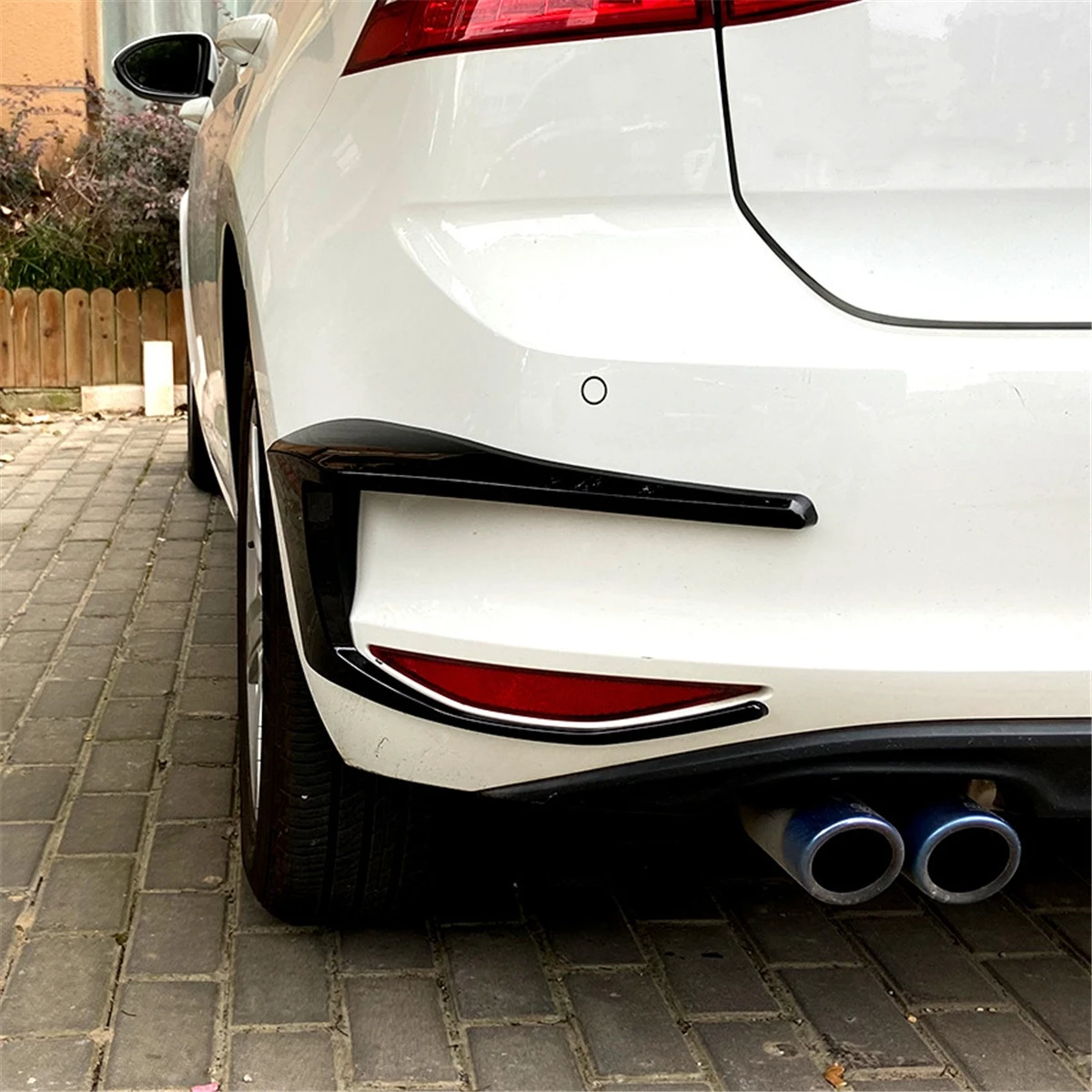 For VW Golf 7/7.5 MK7/MK7.5 GTI R GTD R400 2013 To 2020 Rear Bumper Brake Lamp Spoiler Trim Glossy Black 1Pair Canard
For VW Golf 7/7.5 MK7/MK7.5 GTI R GTD R400 2013 To 2020 Rear Bumper Brake Lamp Spoiler Trim Glossy Black 1Pair Canard