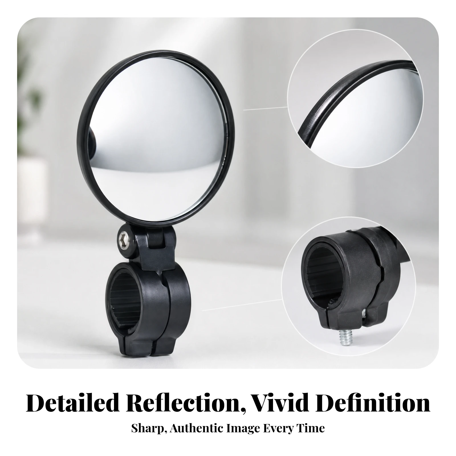 Handlebar Mirror Adjustable Wide View Bike Handlebar Mirror Mounting Bracket Vehicle Accessory for Baby Stroller
Handlebar Mirror Adjustable Wide View Bike Handlebar Mirror Mounting Bracket Vehicle Accessory for Baby Stroller