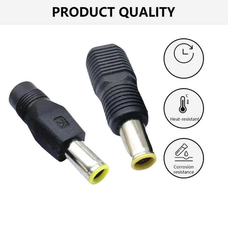 Essential Laptops Power Supply Adapter Tip Portable DC5521 to DC7955 Connector Adapter Converter for Notebook Computer
Essential Laptops Power Supply Adapter Tip Portable DC5521 to DC7955 Connector Adapter Converter for Notebook Computer