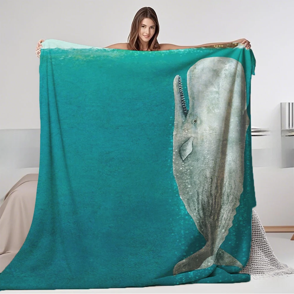 Flannel Blankets The Whale Full Length For Bedroom Sofa Rustic Bedcover Fade-Resistant Blanket Campers Couples Transitional
Flannel Blankets The Whale Full Length For Bedroom Sofa Rustic Bedcover Fade-Resistant Blanket Campers Couples Transitional