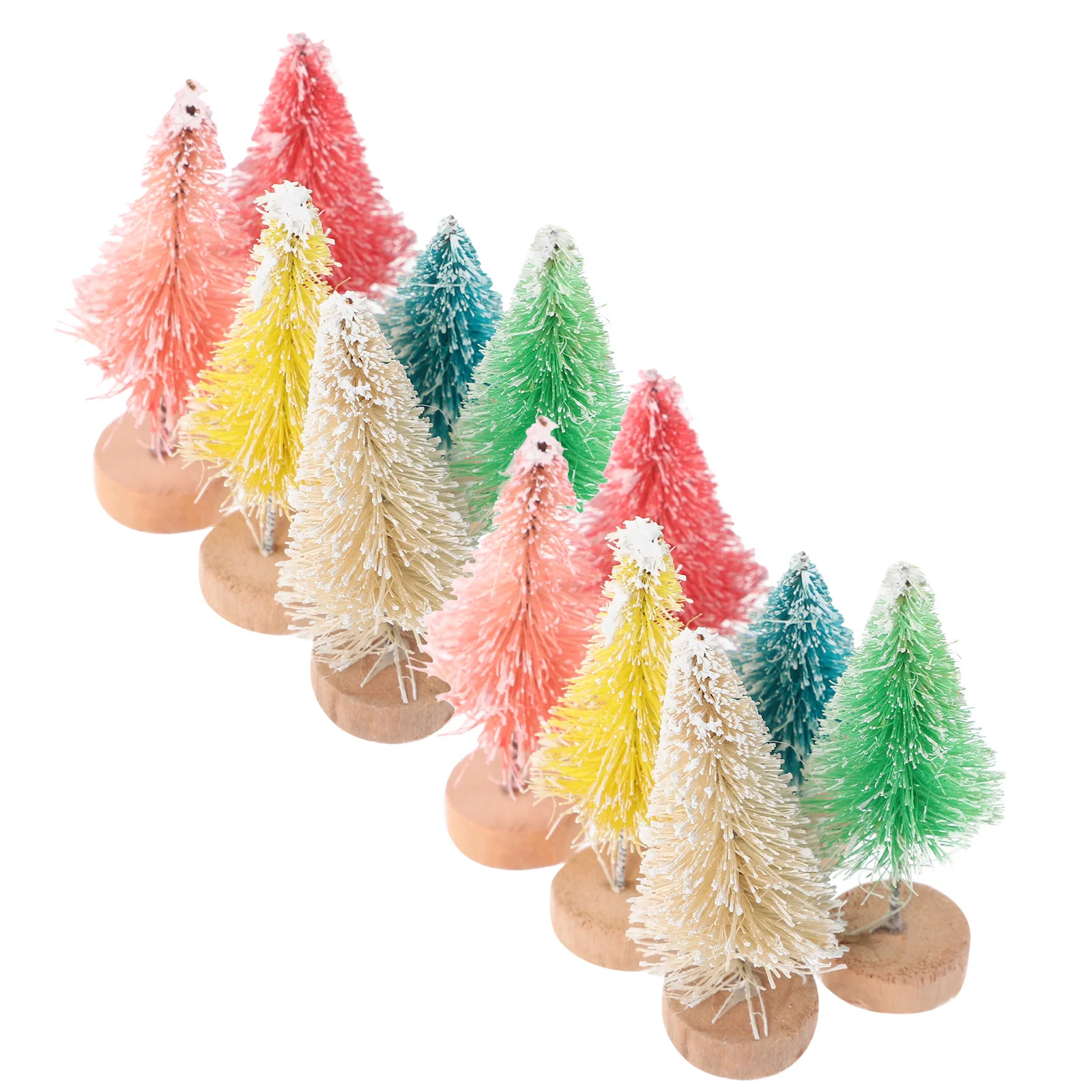 24Pcs Mini Christmas Tree Decoration Creative Wooden Xmas Tree Desktop Ornament Festival Adornment Home Office Party Table Decor
24Pcs Mini Christmas Tree Decoration Creative Wooden Xmas Tree Desktop Ornament Festival Adornment Home Office Party Table Decor