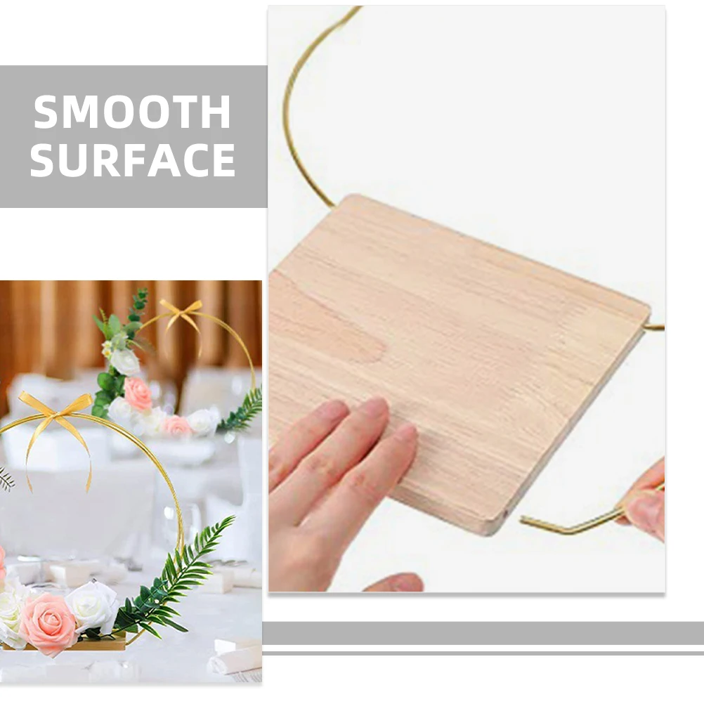 1pcs Floral Hoop Centerpiece Stable Structure Wedding Decor Garland Wreath Frame Tabletop Craft DIY Metal Rings Material
1pcs Floral Hoop Centerpiece Stable Structure Wedding Decor Garland Wreath Frame Tabletop Craft DIY Metal Rings Material