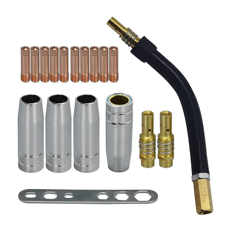 Контактная головка MIG MAG M6, кронштейн для наконечника, защита диффузора, коническое газовое сопло для MB15 15AK
Контактная головка MIG MAG M6, кронштейн для наконечника, защита диффузора, коническое газовое сопло для MB15 15AK