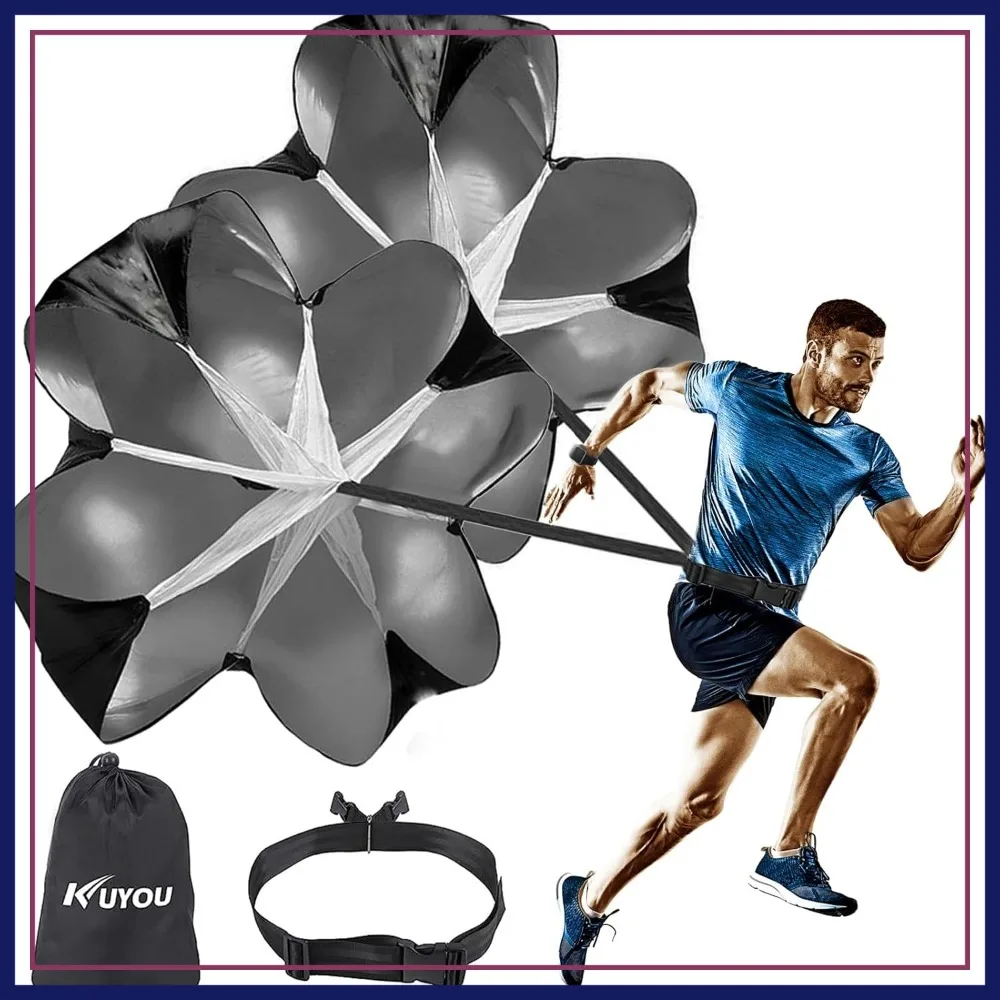 Speed Training Parachute 56 Inch Resistance Chute for Running Acceleration
Speed Training Parachute 56 Inch Resistance Chute for Running Acceleration