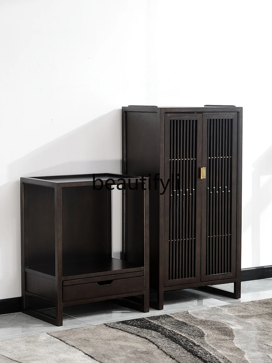 New Chinese solid wood Buddhist shrine cabinet, shrine offering table, living room, God of Wealth cabinet
New Chinese solid wood Buddhist shrine cabinet, shrine offering table, living room, God of Wealth cabinet