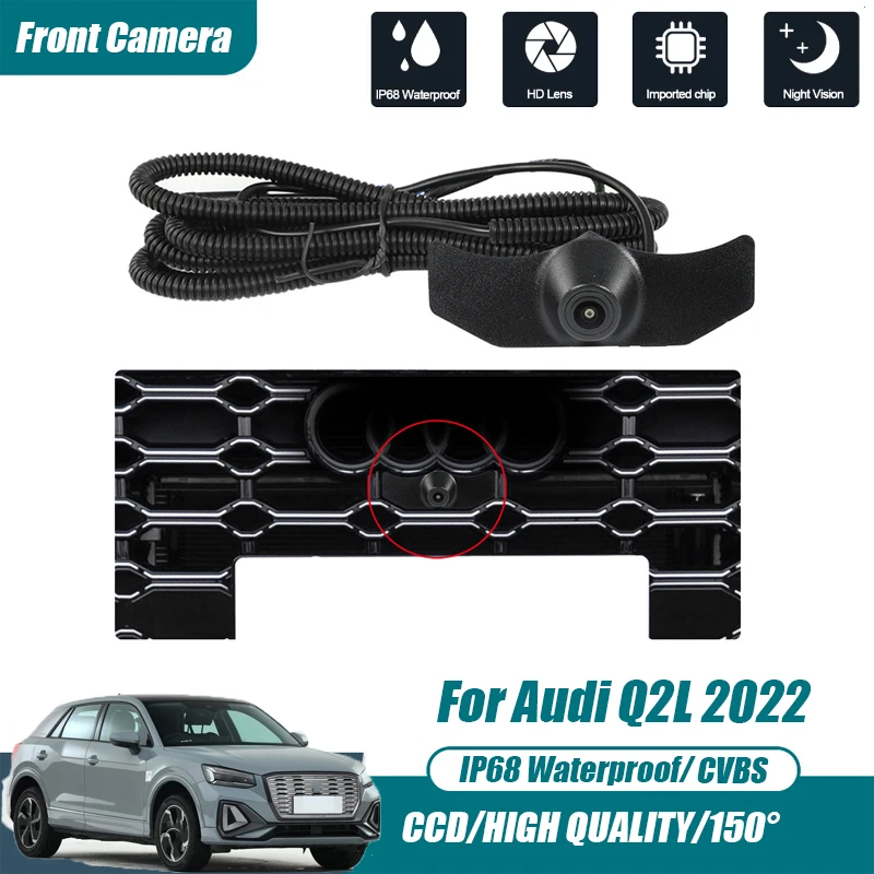 Car Front View Parking CCD Night Vision LOGO Camera 150° Waterproof CVBS HD AHD For Audi Q2L 2022 NTSC 80mA Color Camera DC12V
Car Front View Parking CCD Night Vision LOGO Camera 150° Waterproof CVBS HD AHD For Audi Q2L 2022 NTSC 80mA Color Camera DC12V