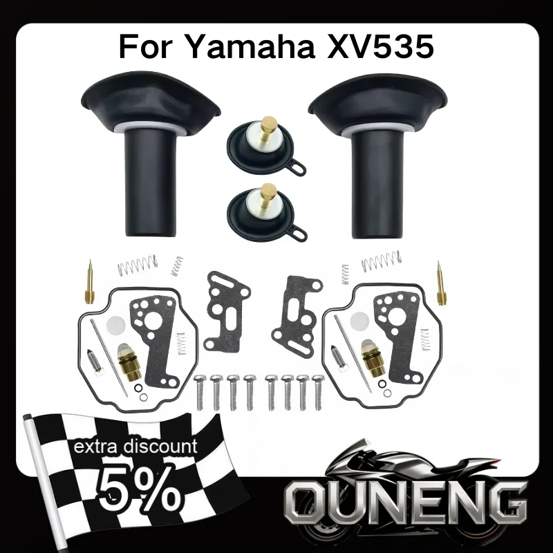 2SET Motorcycle Carburetor Repair Kit For Yamaha Virago XV535 XV 535 1990-2001 Plunger Float Diaphragm
2SET Motorcycle Carburetor Repair Kit For Yamaha Virago XV535 XV 535 1990-2001 Plunger Float Diaphragm