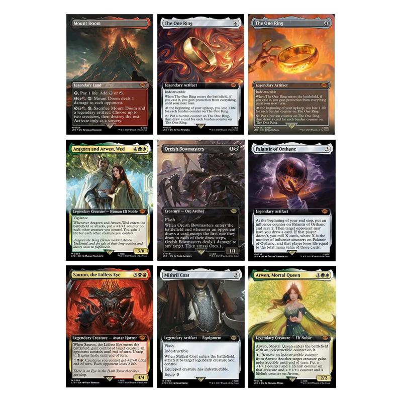 Diy Homemade Magic The Gatherings Storms Trading Card Game The One Ring Mount Doom Orcish Bowmasters Collection Card Toys Gift
Diy Homemade Magic The Gatherings Storms Trading Card Game The One Ring Mount Doom Orcish Bowmasters Collection Card Toys Gift