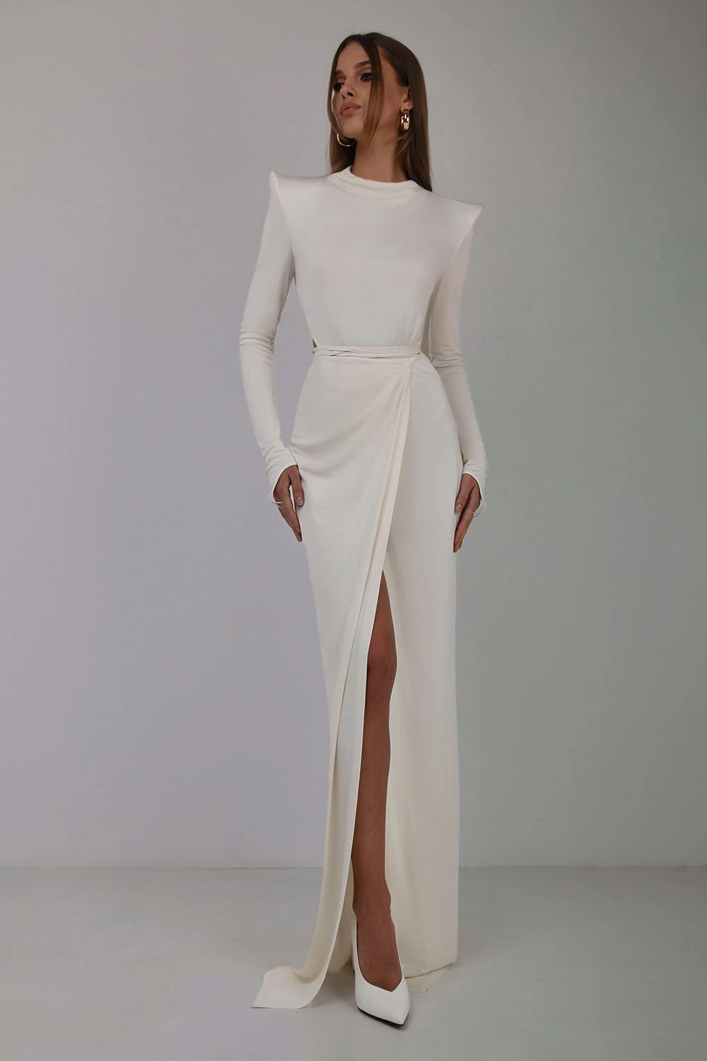 Customized High Quality Jersey Off the Shoulder Evening Dress Modern O-neck Straight Straight Floor Length Vestidos De Fiesta
Customized High Quality Jersey Off the Shoulder Evening Dress Modern O-neck Straight Straight Floor Length Vestidos De Fiesta