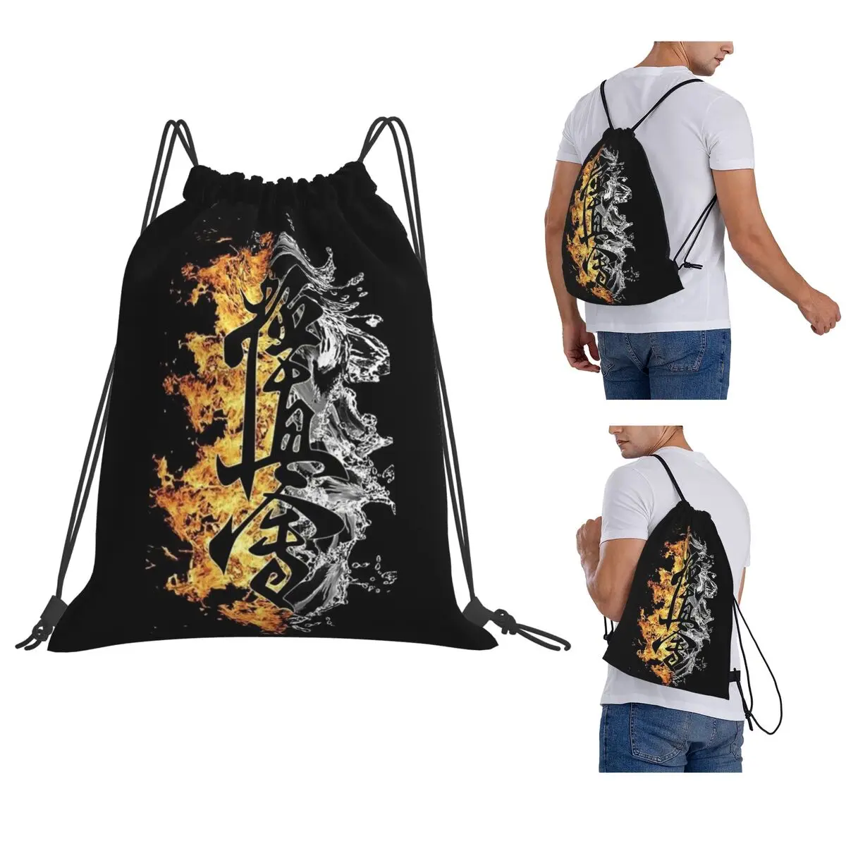 Kyokushin Karate Bushido Values Backpacks Portable Drawstring Bags Shoes Bag Book Bags for Man Woman School
Kyokushin Karate Bushido Values Backpacks Portable Drawstring Bags Shoes Bag Book Bags for Man Woman School