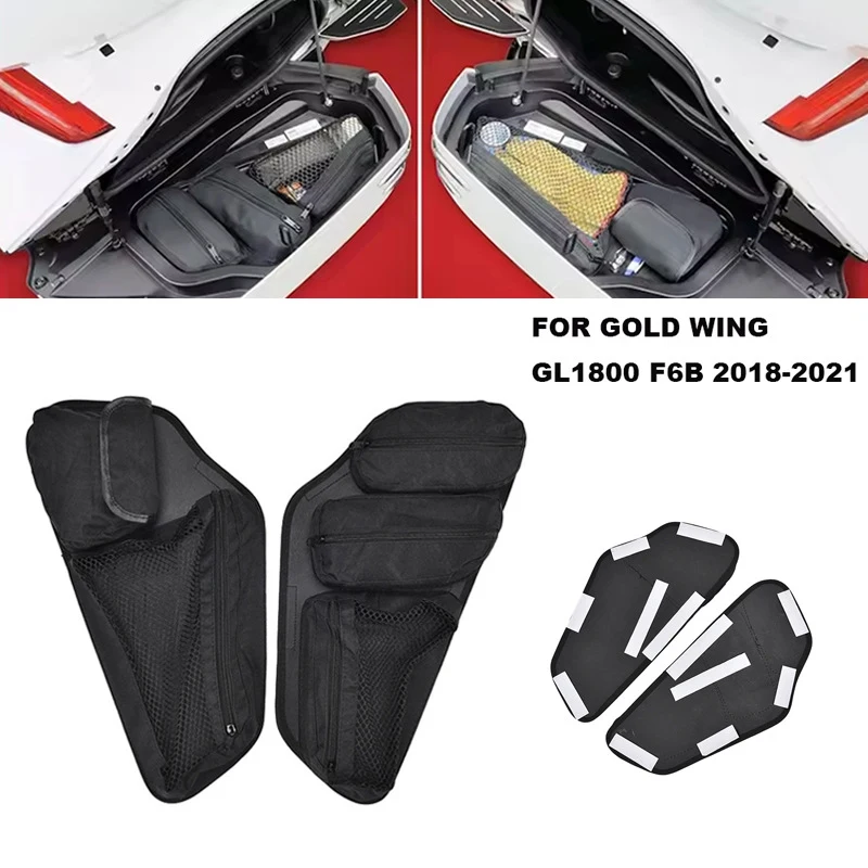 Saddle Bag Lid Organizers For HONDA Gold Wing 1800 GL1800 F6B 2018 - 2021 2019 2020 Trunk Lid Saddlebag Organizer Bags GL 1800
Saddle Bag Lid Organizers For HONDA Gold Wing 1800 GL1800 F6B 2018 - 2021 2019 2020 Trunk Lid Saddlebag Organizer Bags GL 1800