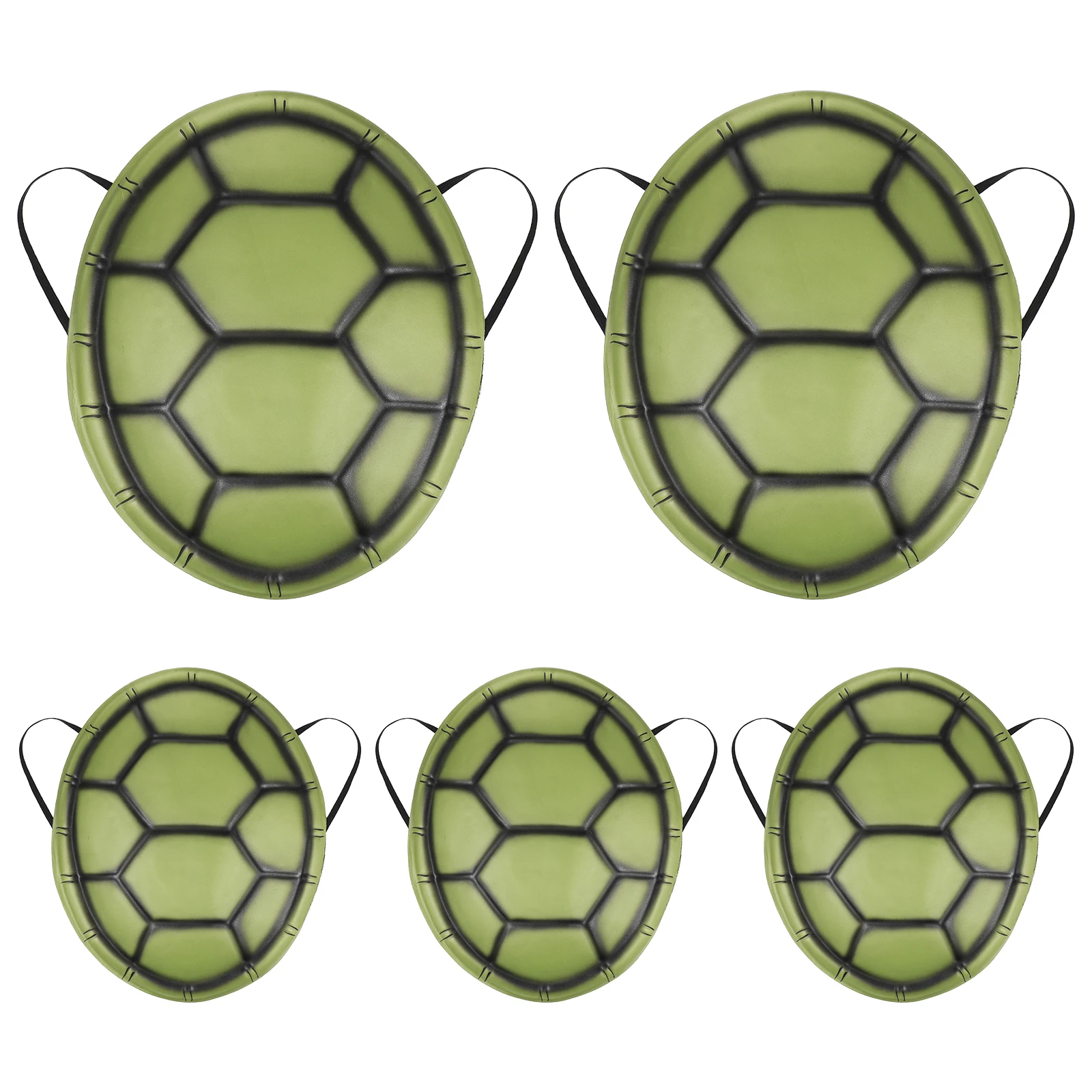 5pcs Turtle Shell Props Wear Resistant Kids Party Stage Costumes Halloween Accessories Toddler EVA Simulated Shells
5pcs Turtle Shell Props Wear Resistant Kids Party Stage Costumes Halloween Accessories Toddler EVA Simulated Shells