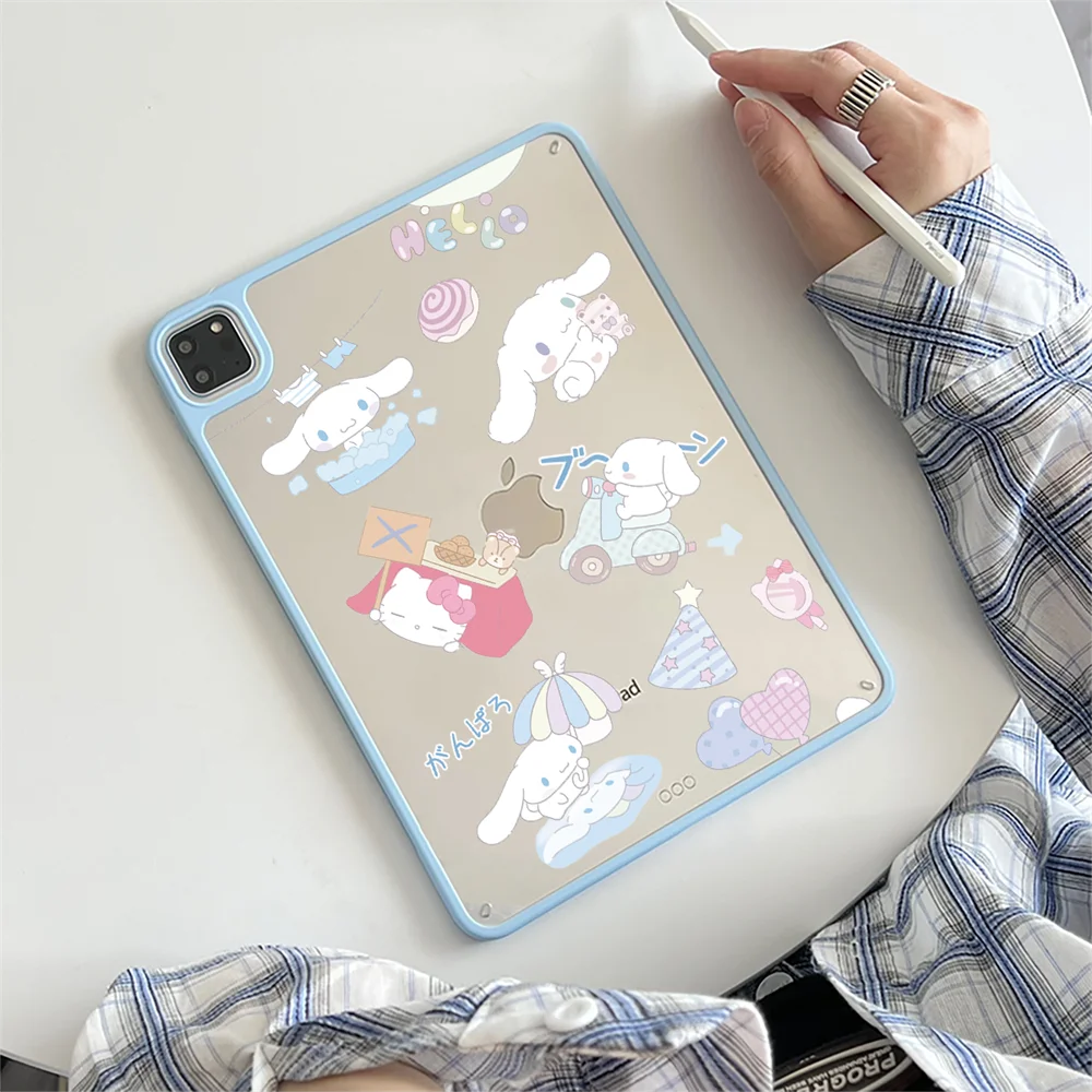Прозрачный чехол Cinnamoroll для iPad 2025 A16 11-го 10-го поколения Air 7 6 5 4 10,9 Pro 11 дюймов Mini 7/6 10,2/10,5 9,7 акриловый чехол
Прозрачный чехол Cinnamoroll для iPad 2025 A16 11-го 10-го поколения Air 7 6 5 4 10,9 Pro 11 дюймов Mini 7/6 10,2/10,5 9,7 акриловый чехол