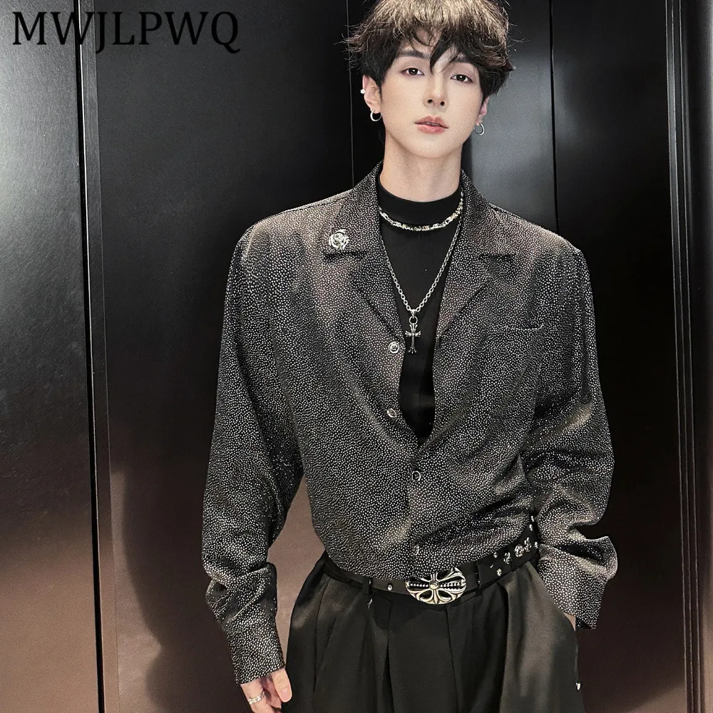 MWJLPWQ Trendy Men's Lapel Long-sleeve Elegant Shirt 2026 Spring New Design Loose Simple Stylish Tops For Spring Autumn 15368
MWJLPWQ Trendy Men's Lapel Long-sleeve Elegant Shirt 2026 Spring New Design Loose Simple Stylish Tops For Spring Autumn 15368