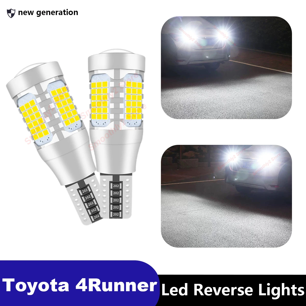 For Toyota 4Runner 2003-2018 2014 2016 LED Reverse Lights Blub Cars Accessories 2Pcs T15 W16W Canbus No Error Led Lights For Car
For Toyota 4Runner 2003-2018 2014 2016 LED Reverse Lights Blub Cars Accessories 2Pcs T15 W16W Canbus No Error Led Lights For Car
