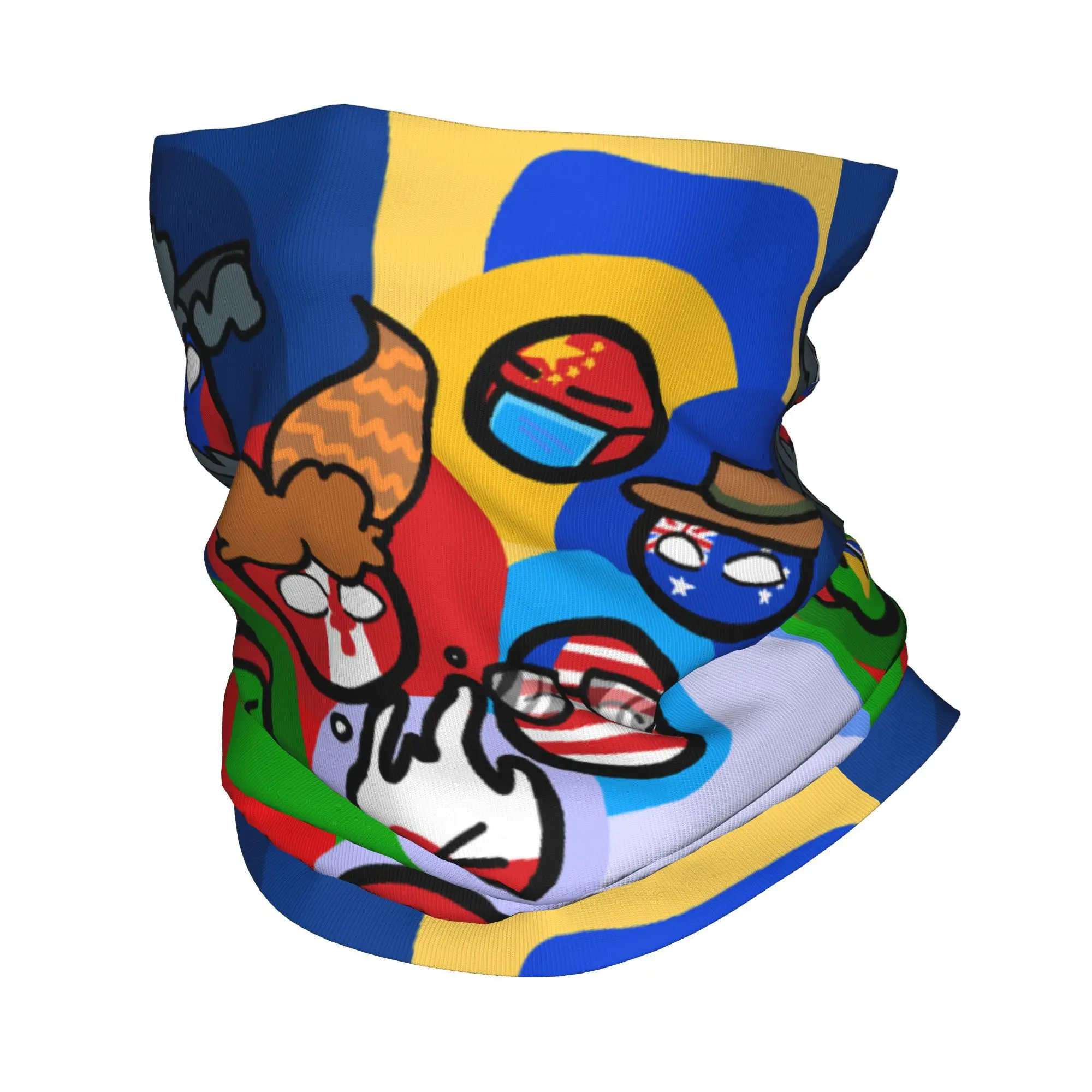 Custom Countryball Cartoon Countries Earth Neck Gaiter Women Men UV Face Shield Winter Bandana Scarf for Hiking
Custom Countryball Cartoon Countries Earth Neck Gaiter Women Men UV Face Shield Winter Bandana Scarf for Hiking