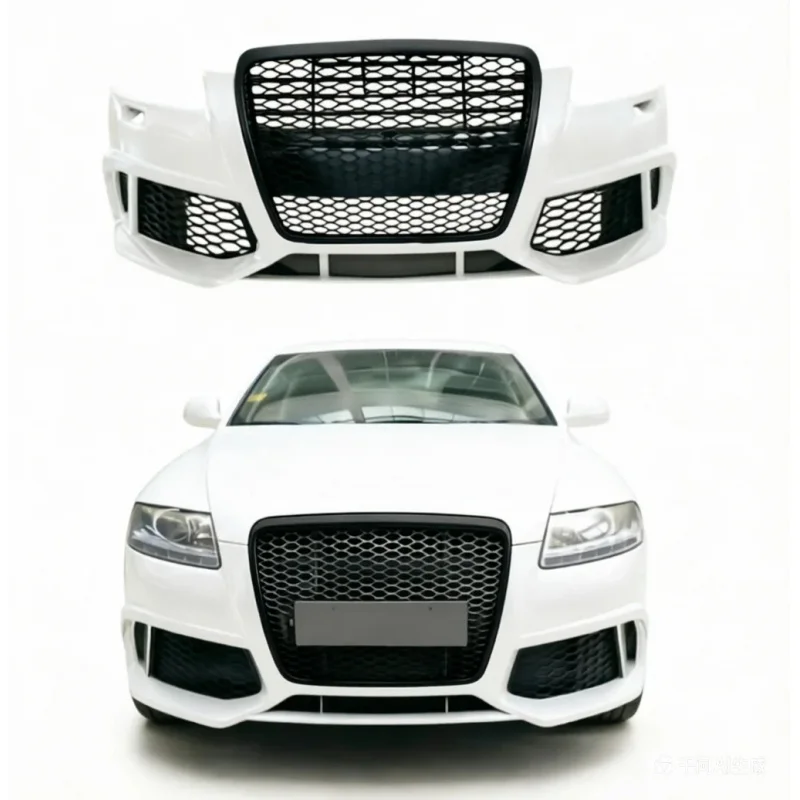 Suitable for Audi A6 S6 C6 2009-2012, RS6 Style Body Kit with Honeycomb Grille Front Rear Bumper
Suitable for Audi A6 S6 C6 2009-2012, RS6 Style Body Kit with Honeycomb Grille Front Rear Bumper