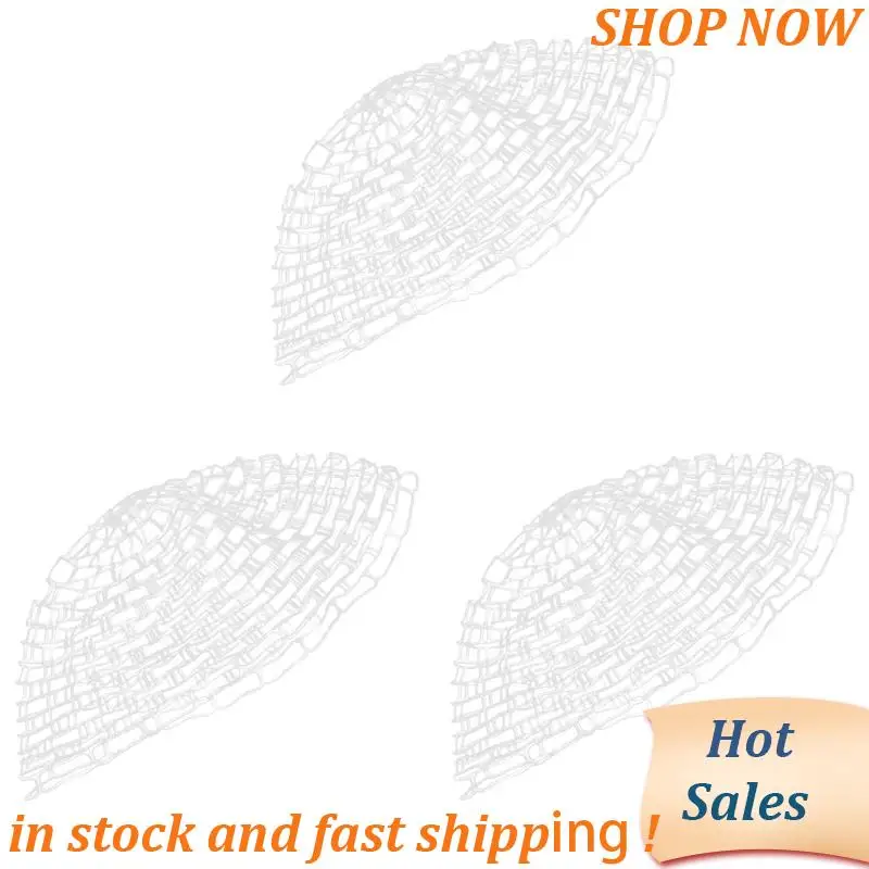 ABVB-3Pcs 47 Inch Clear Rubber Replacement Net Replacement Bag For Fly Fishing Landing Net Fishing Tackles
ABVB-3Pcs 47 Inch Clear Rubber Replacement Net Replacement Bag For Fly Fishing Landing Net Fishing Tackles
