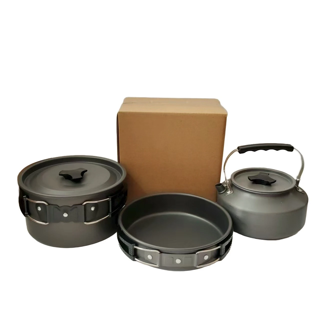 Outdoor set pot HK310 plus accessories 2-3 people picnic portable set pot plus 1L teapot outdoor pot
Outdoor set pot HK310 plus accessories 2-3 people picnic portable set pot plus 1L teapot outdoor pot