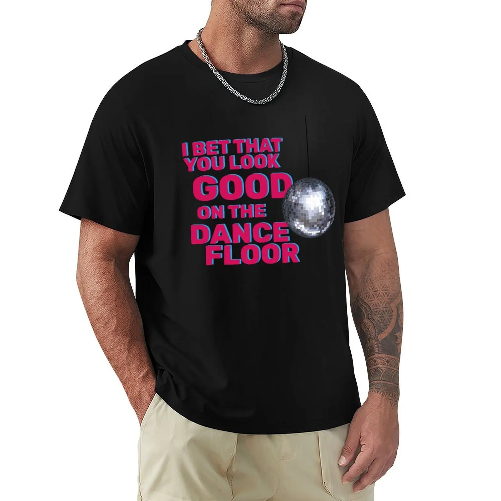 I bet that you look good on the dancefloor! T-Shirt Heavy Duty Casual Work Tee
I bet that you look good on the dancefloor! T-Shirt Heavy Duty Casual Work Tee