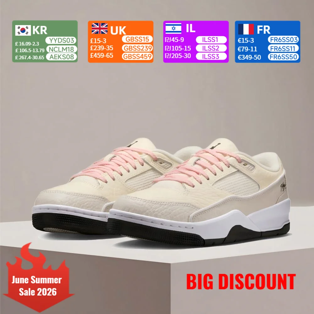 Nike Jordan Flight Court Women's Casual Fashionable Versatile Anti-Slip Durable Cushioned Basketball Shoes IH4105-113
Nike Jordan Flight Court Women's Casual Fashionable Versatile Anti-Slip Durable Cushioned Basketball Shoes IH4105-113