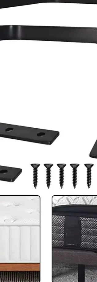 1 Set Mattress CornerSticks - Metal CornerSticks To Prevent Mattress Slippage And Secure Mattresses Suitable For Homes And RVs