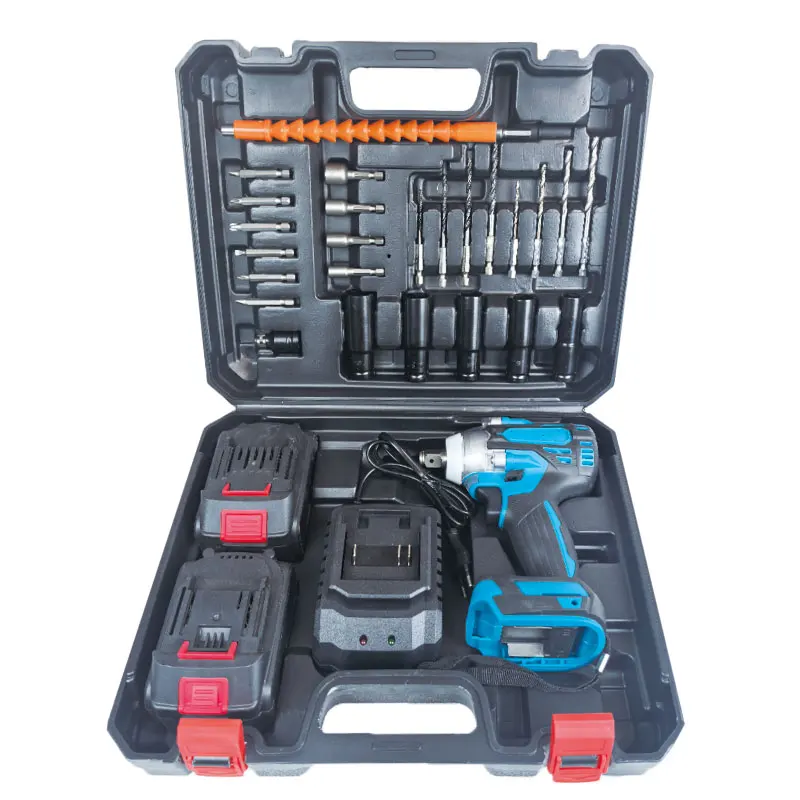 Torque Wrench Electric Drill 21V 3.0Ah Battery 350N.m Cordless Electric Drill Impact Drive Combination Kit Industrial Grade
Torque Wrench Electric Drill 21V 3.0Ah Battery 350N.m Cordless Electric Drill Impact Drive Combination Kit Industrial Grade