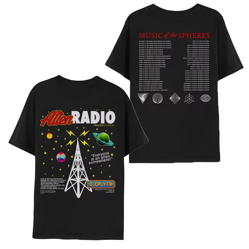 Мужская уличная одежда Alien Radio Play Band Периферийные устройства Мужская хлопковая футболка в стиле ретро в стиле Великобритании Rock Wash Trend Прямой инъекционный футболка с коротким рукавом и принтом
Мужская уличная одежда Alien Radio Play Band Периферийные устройства Мужская хлопковая футболка в стиле ретро в стиле Великобритании Rock Wash Trend Прямой инъекционный футболка с коротким рукавом и принтом