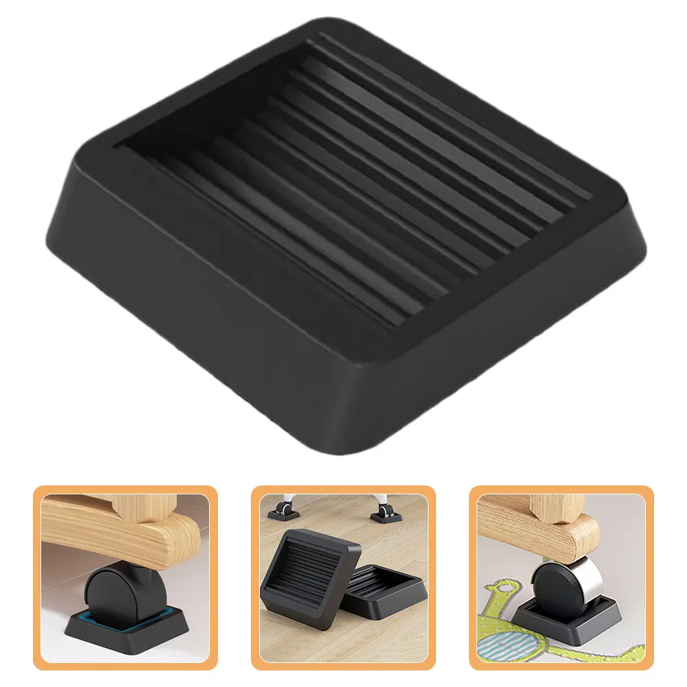 6Pcs Furniture Wheel Stopper Pad Tpu Non-Slip Slot Design Easy Install Wheel Stop Sliding Pad for Home Office Shop Versatile Use
6Pcs Furniture Wheel Stopper Pad Tpu Non-Slip Slot Design Easy Install Wheel Stop Sliding Pad for Home Office Shop Versatile Use