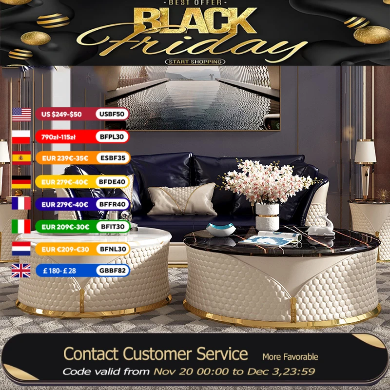 Итальянский роскошный дизайнерский журнальный столик, современный круглый эстетический журнальный столик для гостиной, уникальная мебель Mesa De Centro Sala для дома
Итальянский роскошный дизайнерский журнальный столик, современный круглый эстетический журнальный столик для гостиной, уникальная мебель Mesa De Centro Sala для дома