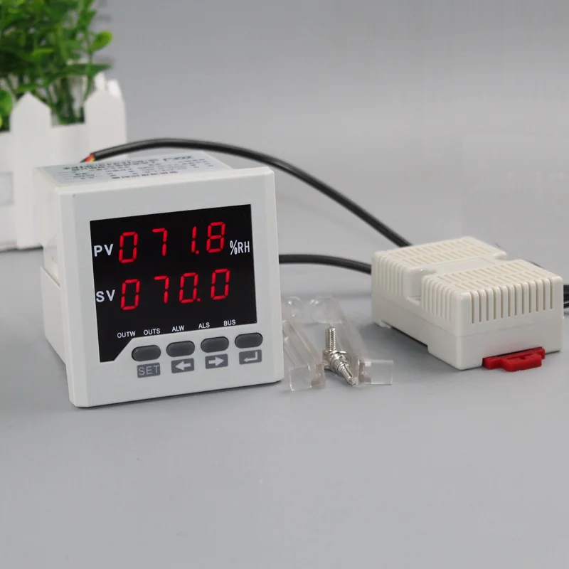 0-99.9% RH with Alarm Output, Single Humidity Controller, Humidity Control Meter