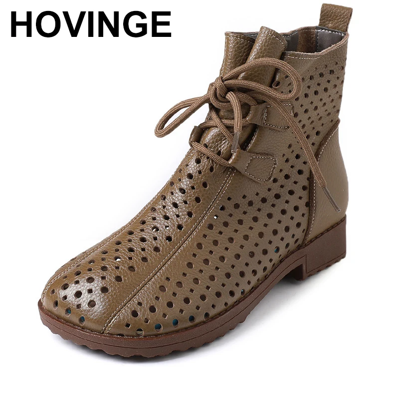 Premium Head Layer Cowhide Hole Hole Cool Boots Spring Summer New Women Boots Breathable Leather Boots Large Size
Premium Head Layer Cowhide Hole Hole Cool Boots Spring Summer New Women Boots Breathable Leather Boots Large Size