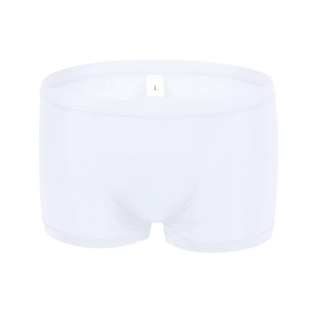 Brief High Stretch Boxer Briefs Ice Silk Underwear Nylon Sheer Solid Color Casual Comfortable Men's Underwear
Brief High Stretch Boxer Briefs Ice Silk Underwear Nylon Sheer Solid Color Casual Comfortable Men's Underwear