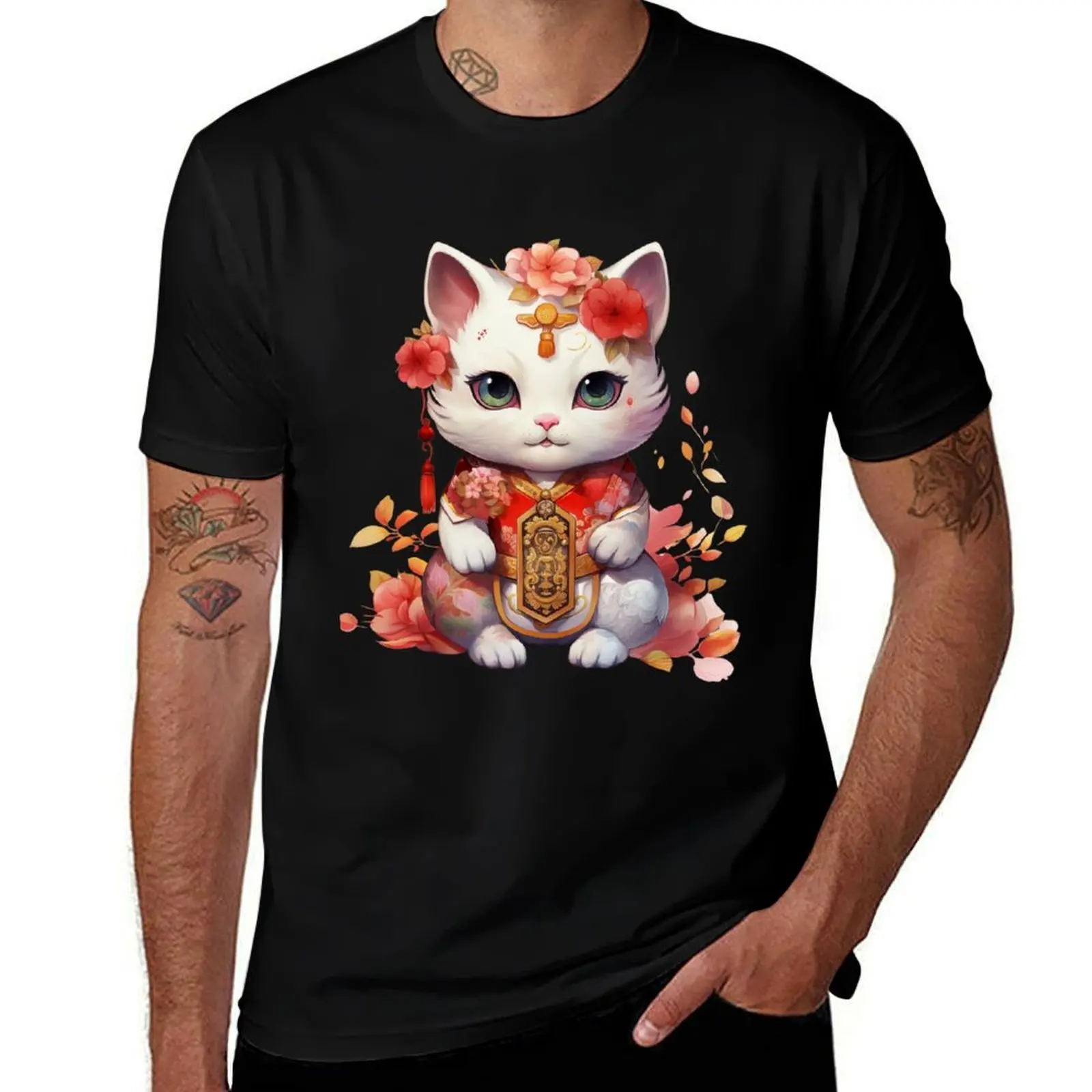 Maneki Neko T-Shirt blue lock fashion shirts vintage graphic tee t shirt for men
Maneki Neko T-Shirt blue lock fashion shirts vintage graphic tee t shirt for men
