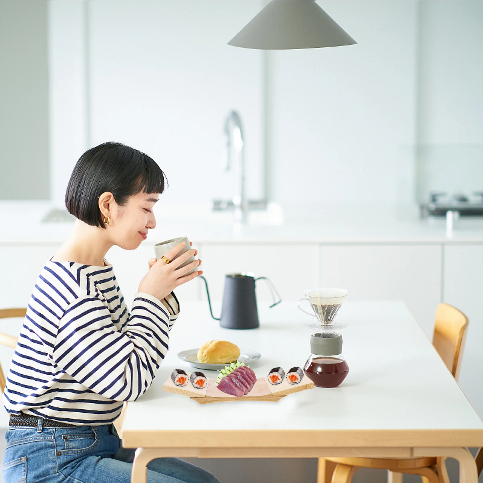 Rectangular Dining Plate Japanese Sushi Serving Tray Food Rectangle Wood Appetizer Plates 
Rectangular Dining Plate Japanese Sushi Serving Tray Food Rectangle Wood Appetizer Plates