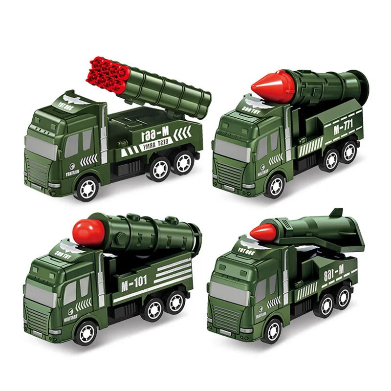 4Pcs Kids Toy Car Mini Pull Back Military Engineering Vehicle Inertia Engineering Truck Models Boys Toys for Children Funny Gift
4Pcs Kids Toy Car Mini Pull Back Military Engineering Vehicle Inertia Engineering Truck Models Boys Toys for Children Funny Gift