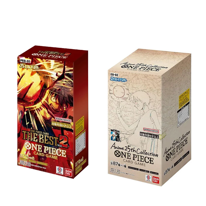 BANDAI One Piece Card Game Extra Booster Anime 25th Collection EB-02 Booster Pack Japanese
BANDAI One Piece Card Game Extra Booster Anime 25th Collection EB-02 Booster Pack Japanese