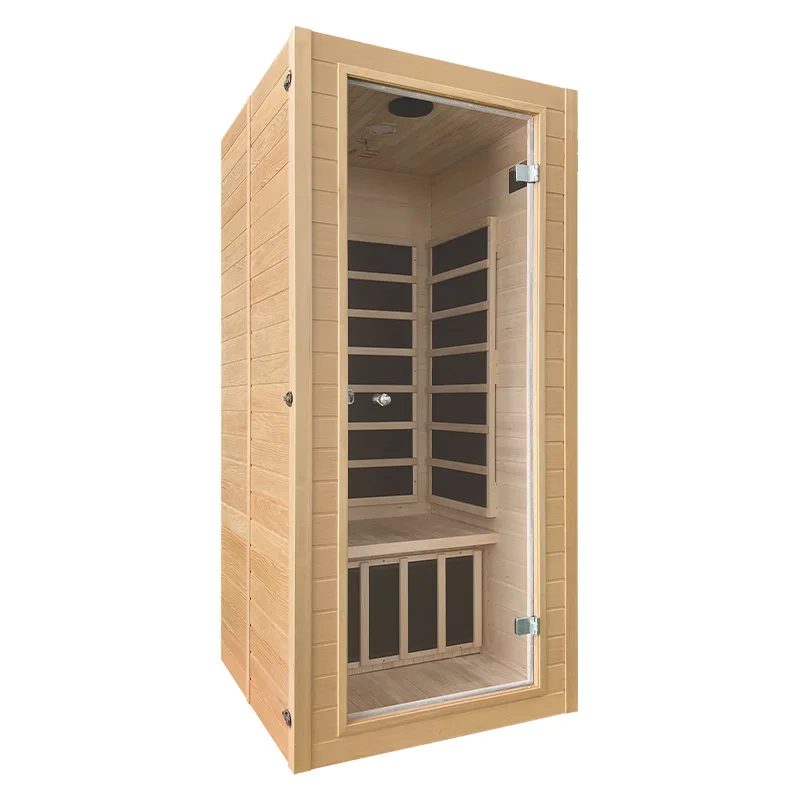 Modern Heat Far Infrared Indoor Hemlock Sauna Room For 1 Person Using
Modern Heat Far Infrared Indoor Hemlock Sauna Room For 1 Person Using