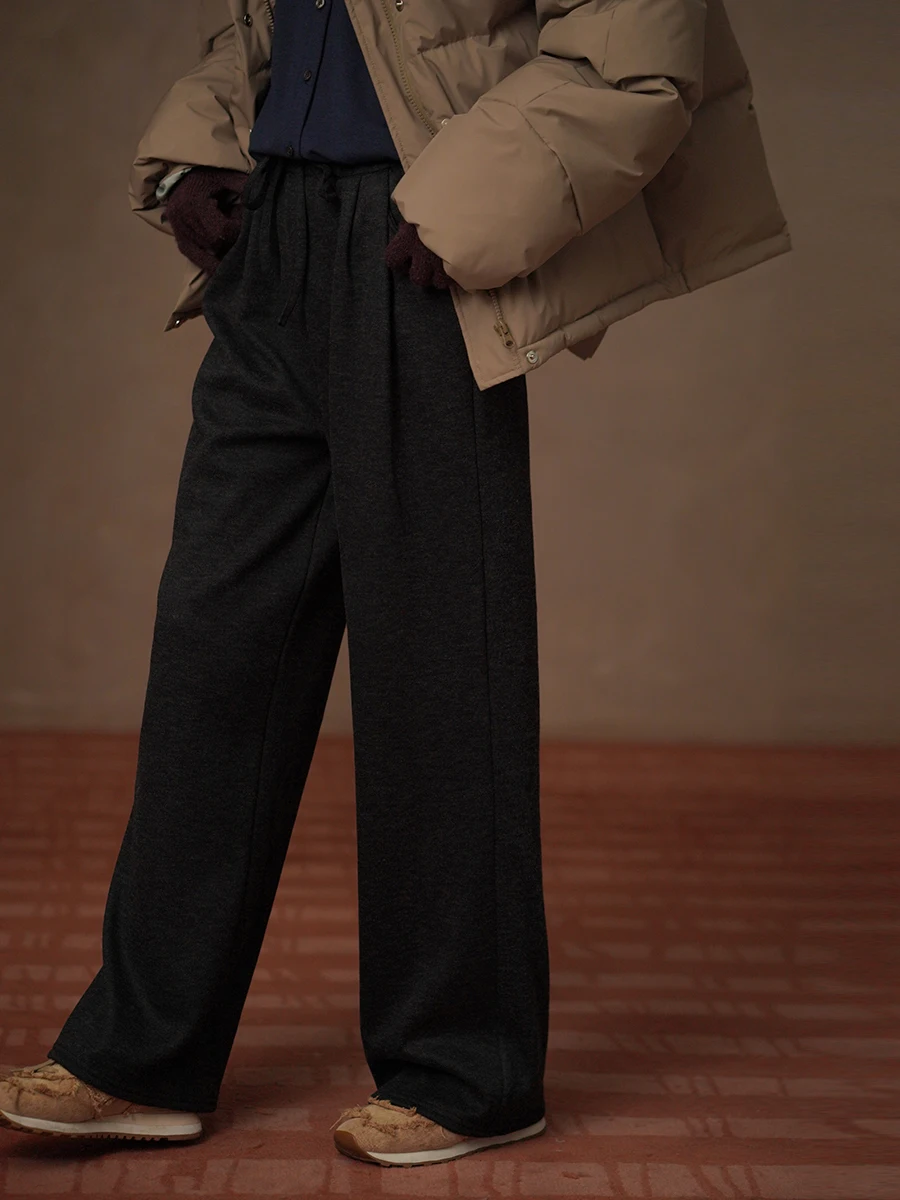 Hacikis Miss Soft Drapey Knit Slimming Loose Elastic High Waist Comfortable Sports Casual Long Pants Straight Leg Pants
Hacikis Miss Soft Drapey Knit Slimming Loose Elastic High Waist Comfortable Sports Casual Long Pants Straight Leg Pants