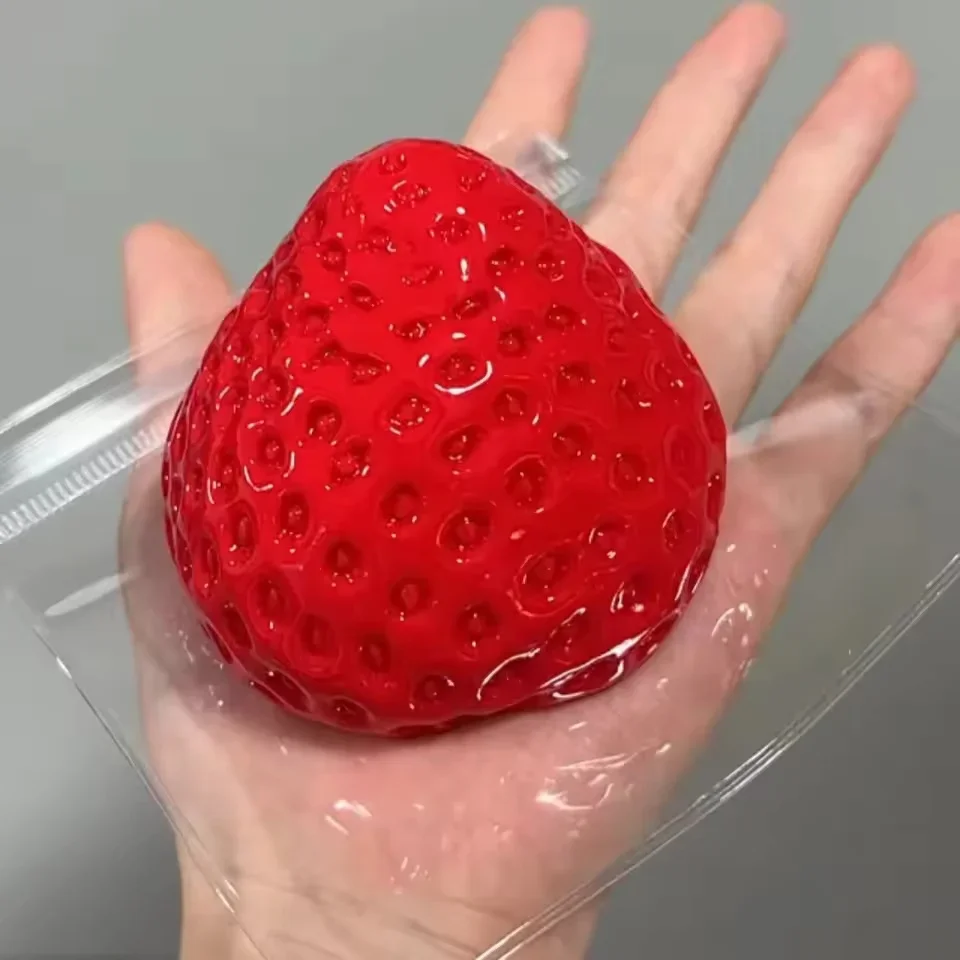 Strawberry Taba Squishy Fidget Toy - Slow Rebound Stress Relief Toy for Kids, Adults, Office & Party Favors - Squeeze Gift
Strawberry Taba Squishy Fidget Toy - Slow Rebound Stress Relief Toy for Kids, Adults, Office & Party Favors - Squeeze Gift