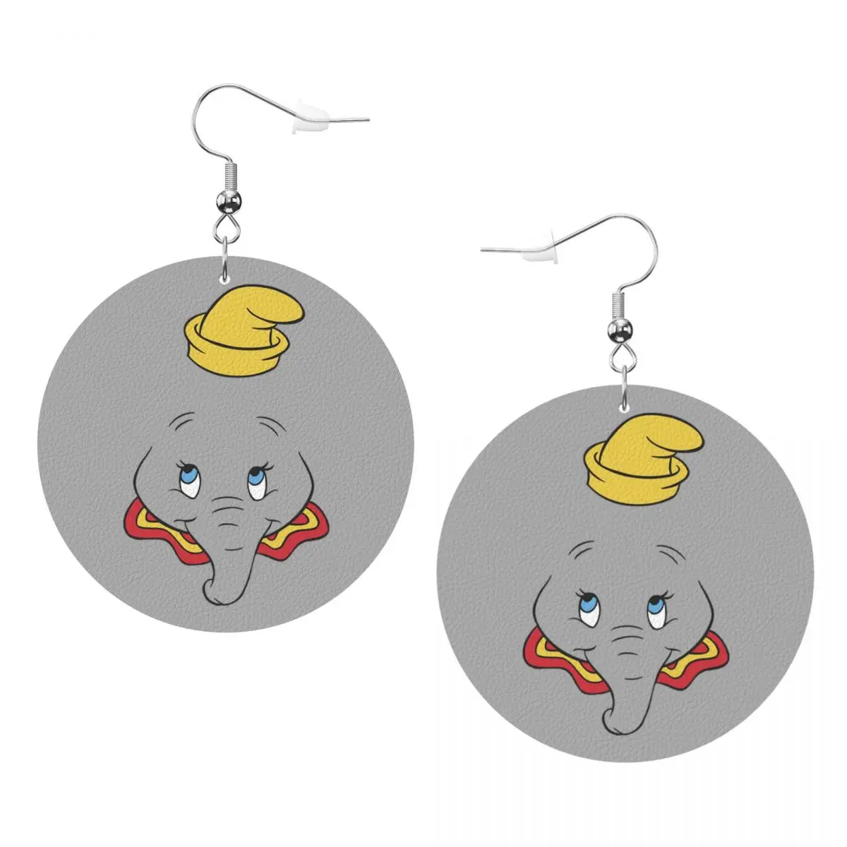 Custom Drop Dangle Earrings Dumbo Cartoon Leather Teardrop Earrings Cute Elephant PVC Leather for Gifts Dainty Jewelry
Custom Drop Dangle Earrings Dumbo Cartoon Leather Teardrop Earrings Cute Elephant PVC Leather for Gifts Dainty Jewelry
