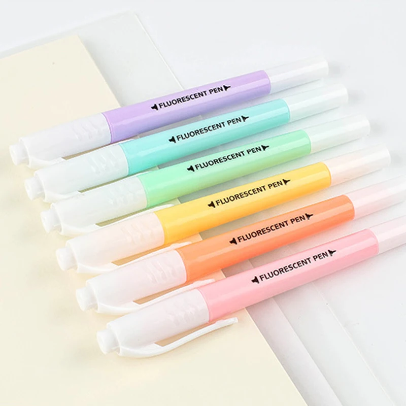 6 Assorted Color Highlighter Pen Set See-Through Chisel Tip And Fine Tip Underlining Chisel Tip For Kids Student Office
6 Assorted Color Highlighter Pen Set See-Through Chisel Tip And Fine Tip Underlining Chisel Tip For Kids Student Office