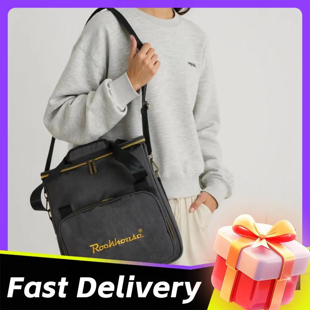 Portable Record Shoulder Bag with Strap Vinyl Records Storage Handbag Large Capacity Thicken Padded CD Bag for Music Lovers Gift
Portable Record Shoulder Bag with Strap Vinyl Records Storage Handbag Large Capacity Thicken Padded CD Bag for Music Lovers Gift