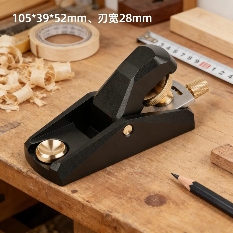Mini European Flat Planer Adjustable Low-Angle Woodworking Aluminum Tool with 28/22mm Blade for Wood Planing And Trimming DIY Ha
Mini European Flat Planer Adjustable Low-Angle Woodworking Aluminum Tool with 28/22mm Blade for Wood Planing And Trimming DIY Ha
