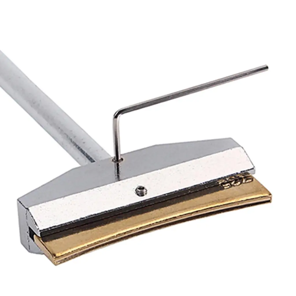 Fingerboard Fret Press Caul Inserts 9 Pieces Golden Metal Guitar Tool for Luthier Electric Guitar Maintenance
Fingerboard Fret Press Caul Inserts 9 Pieces Golden Metal Guitar Tool for Luthier Electric Guitar Maintenance
