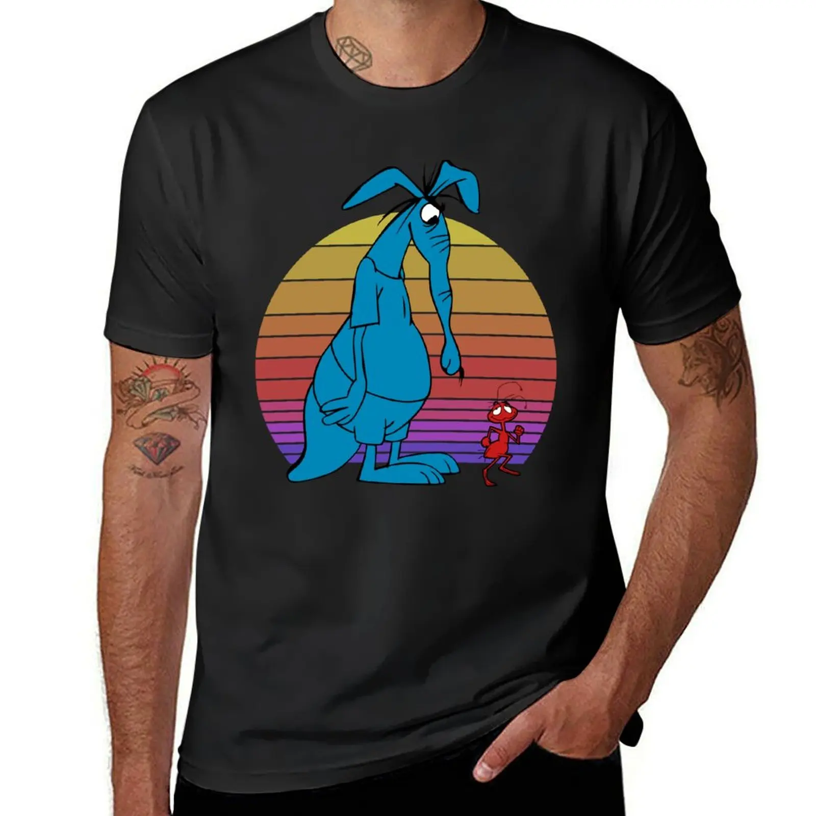 Ant and Aardvark T-Shirt summer top graphics korean fashion heavy weight t shirts for men
Ant and Aardvark T-Shirt summer top graphics korean fashion heavy weight t shirts for men