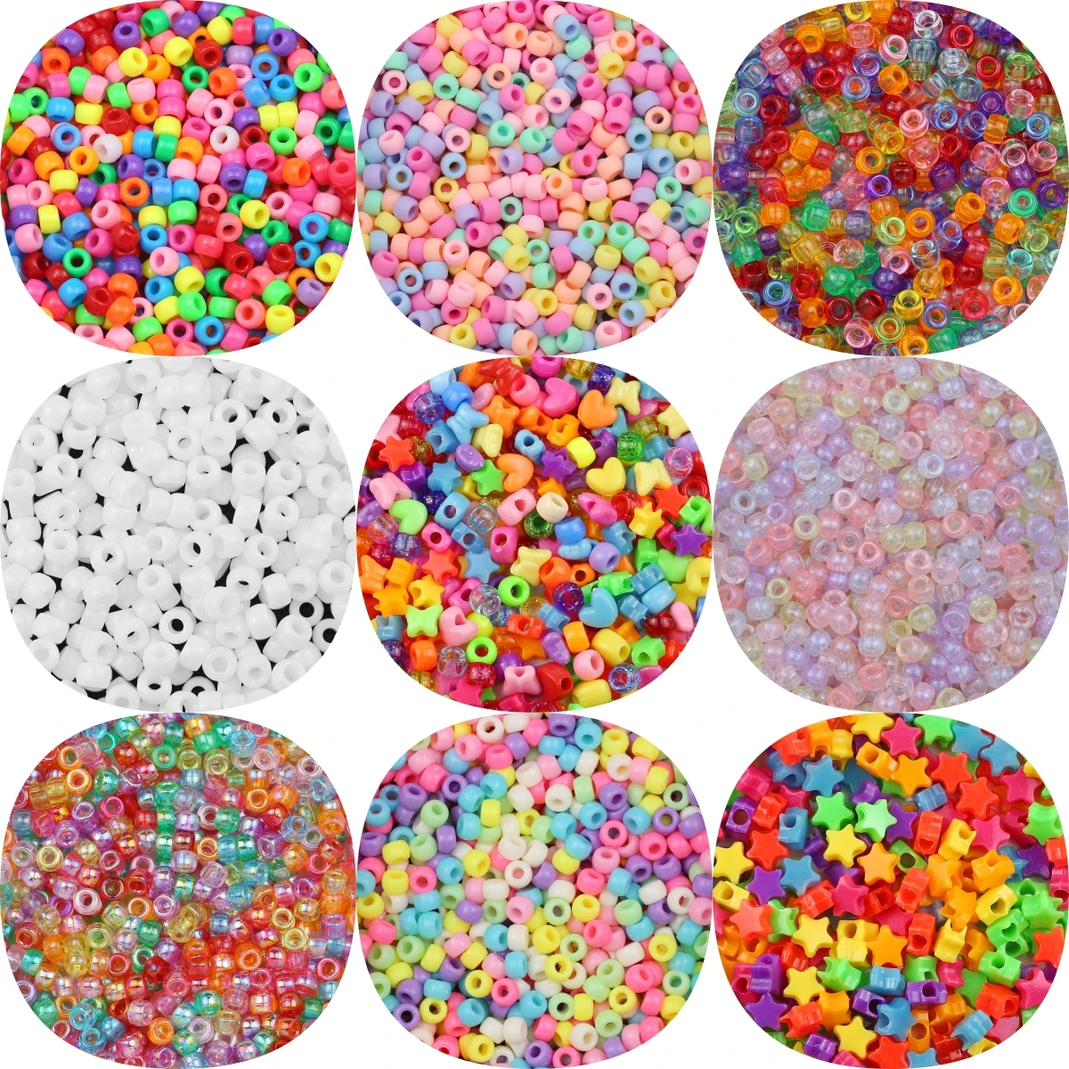 1000pcs 6x9mm Multi-Colored Large Hole Pony Beads DIY Jewelry Making For Bracelet Bead Kids Crafts Keychains Friendship Supplies
1000pcs 6x9mm Multi-Colored Large Hole Pony Beads DIY Jewelry Making For Bracelet Bead Kids Crafts Keychains Friendship Supplies