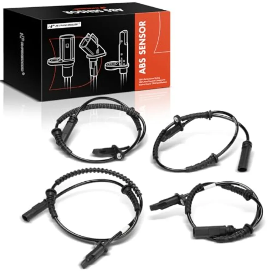4PCS Front Rear ABS Wheel Speed Sensor Compatible with BMW, Mini Models - F48 Series X1 2016-2017, F54 Series Cooper Clubman 20
4PCS Front Rear ABS Wheel Speed Sensor Compatible with BMW, Mini Models - F48 Series X1 2016-2017, F54 Series Cooper Clubman 20